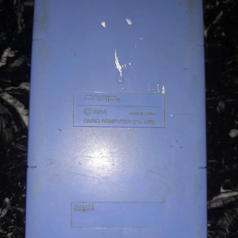 CASIO CG-40 Sea Bear - ELECTRONIC HANDHELD GAME RARE VINTAGE For Parts Only